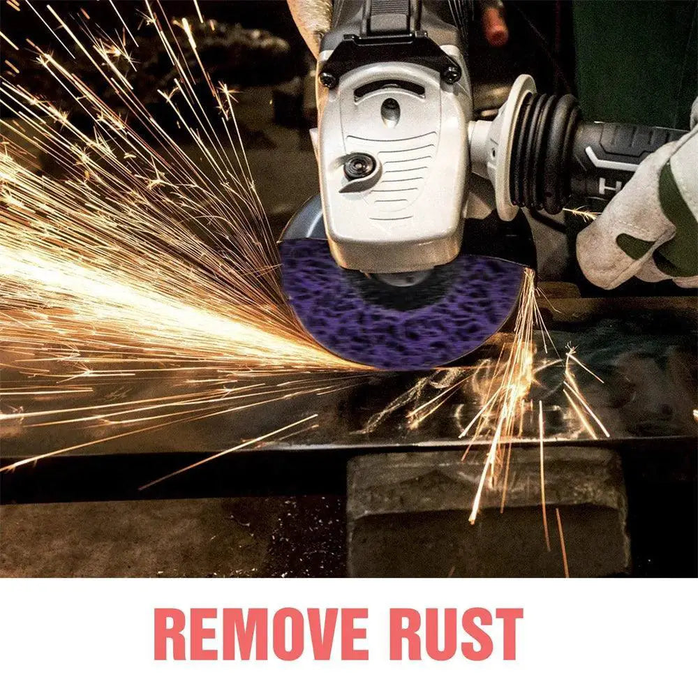 Coral Poly Strip Disc Grinder For Paint And Rust Removal