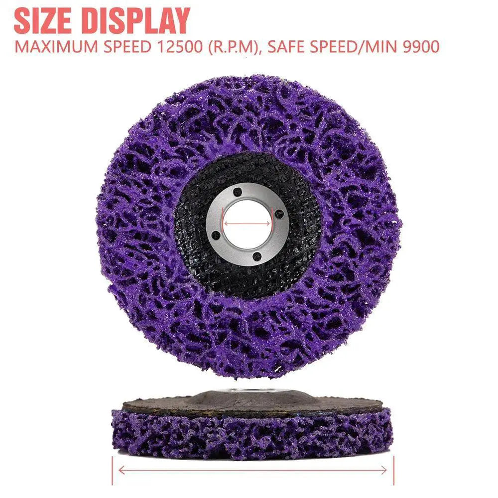 Coral Poly Strip Disc Grinder For Paint And Rust Removal