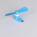 1W Creative Portable Mini Micro USB Fan For Mobile Devices