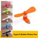 1W Creative Portable Mini Micro USB Fan For Mobile Devices
