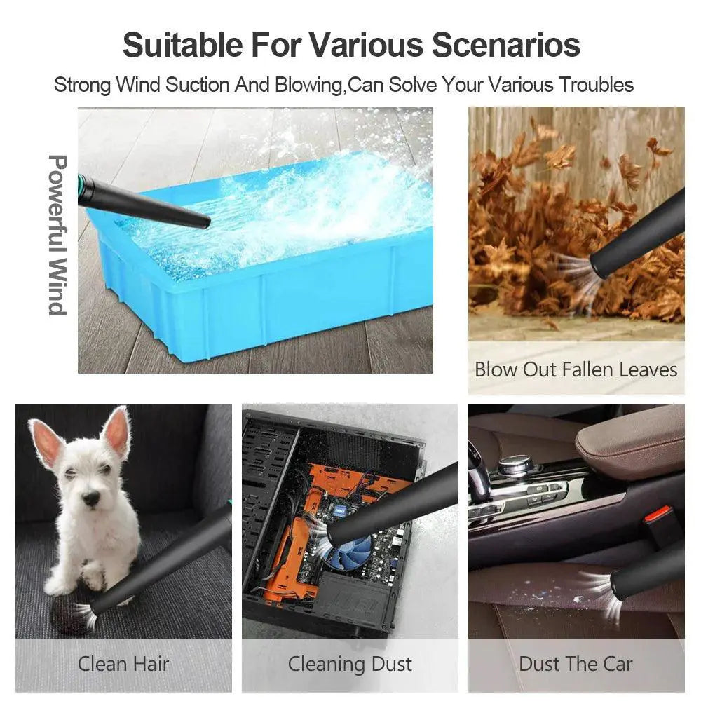 2 In 1 21V Cordless Electric Air Blower And Suction Cleaner