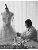 Versatile Beach Bride Dress With Cloak