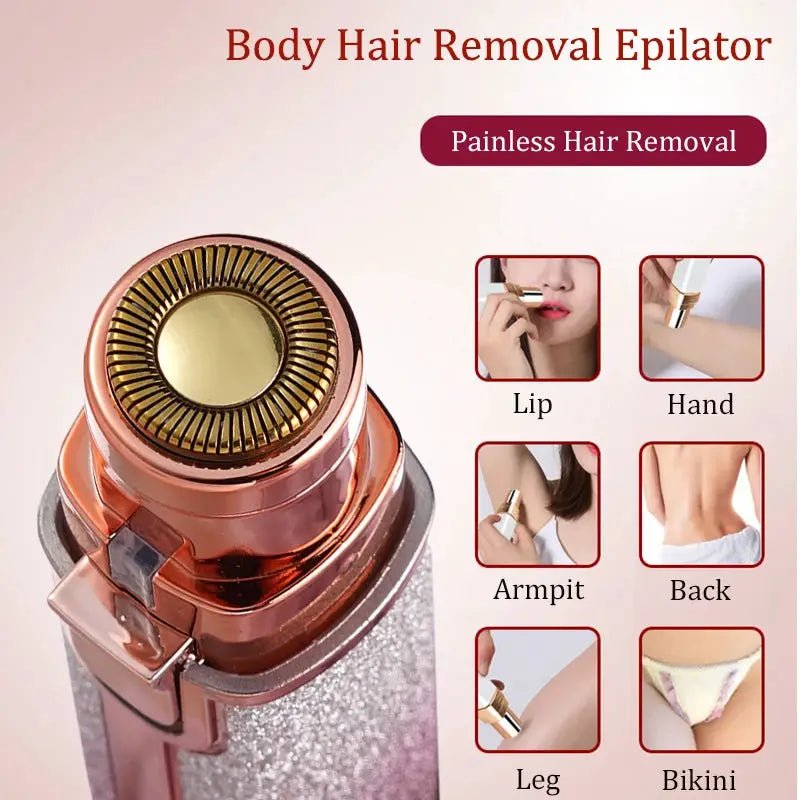 2-in-1 Epilator for Women Face and Body