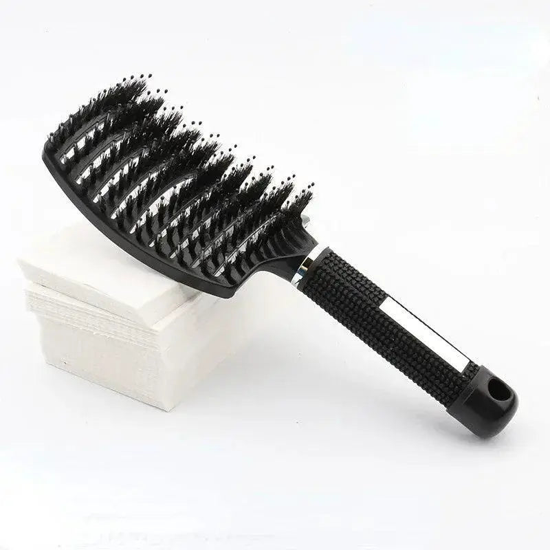 2 In 1 Scalp Massage Comb Detangler And Style Tool