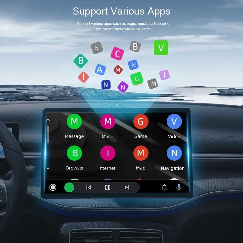 2-in-1 Wireless CarPlay Adapter for Cars