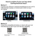 2-in-1 Wireless CarPlay Adapter for Cars