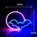 2 Side LED Bright Neon Light Night Game Pad Fire Moon Star Sign