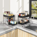 2-Tier Under Sink Space-Saving Organizer