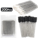 200 Pack Professional Eyelash Extension Micro Brushes