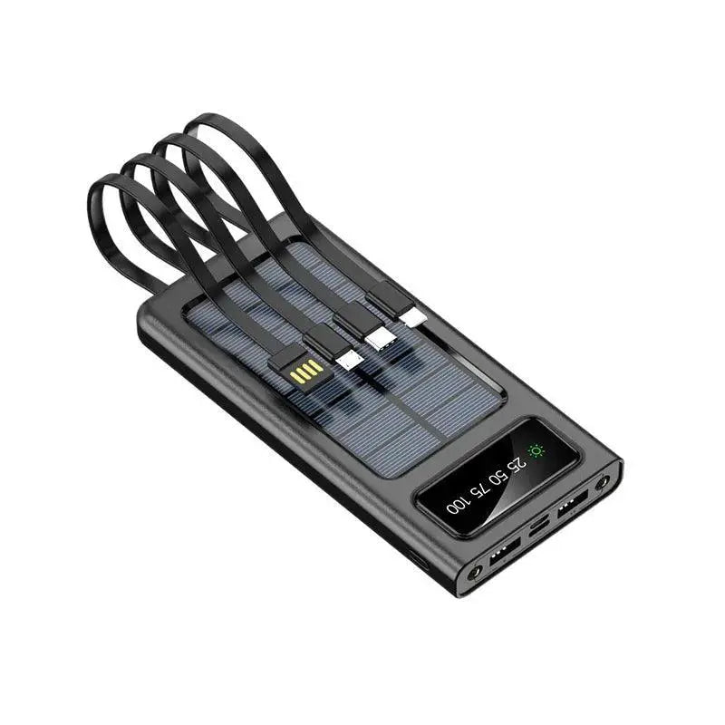 200000mAh Portable Solar Power Bank With Fast Charging
