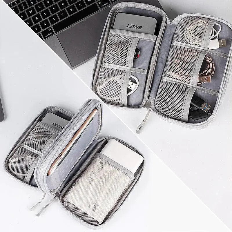 20000mAh Portable Power Bank Organizer Pouch For Cables