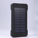 20000mAh Waterproof Solar Power Bank Dual USB LED SOS Light