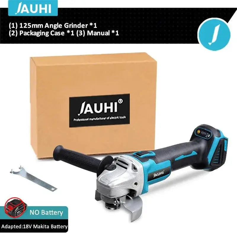 2000W 125mm Brushless Angle Grinder For Makita Battery