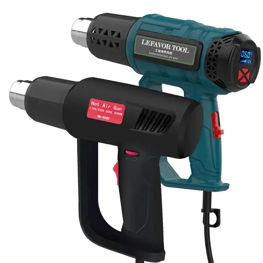 2000W Electric Hot Air Gun 220V Industrial Nozzle Dual Speed