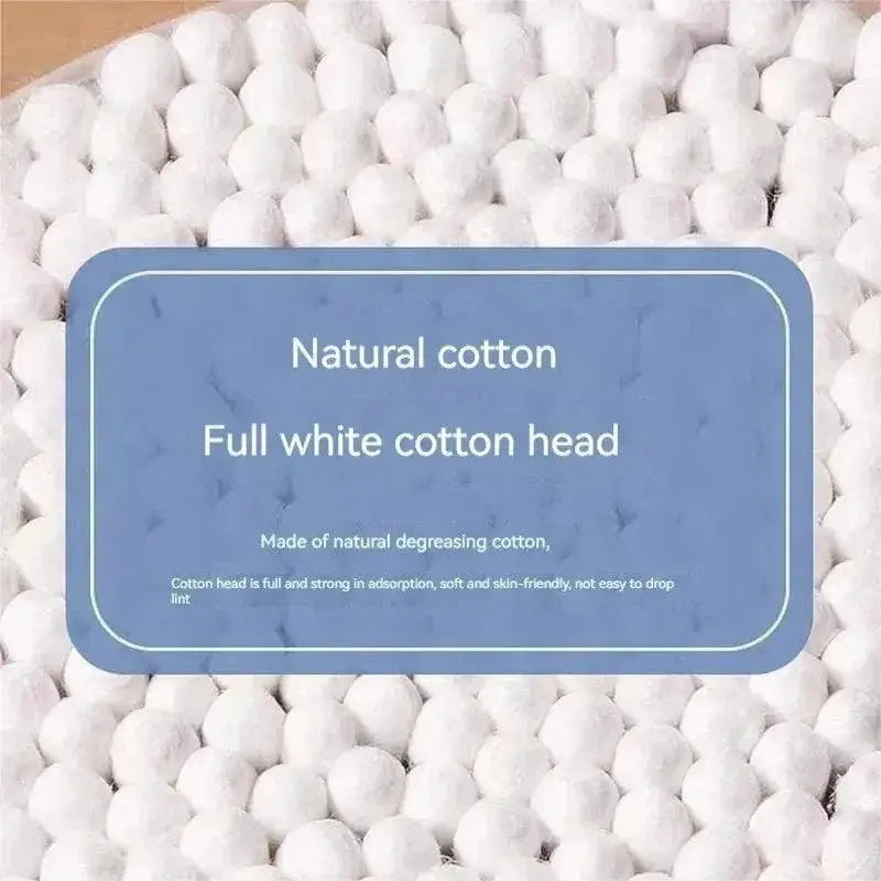Double Ended Wooden Cotton Swabs For Makeup Hygiene 200 Pcs