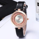 2020 New Women's Fashion Watch Elegant Leather Belt Quartz