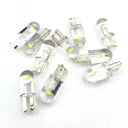 2021 W5W Led T10 Car Light COB Glass 6000K White Lamp