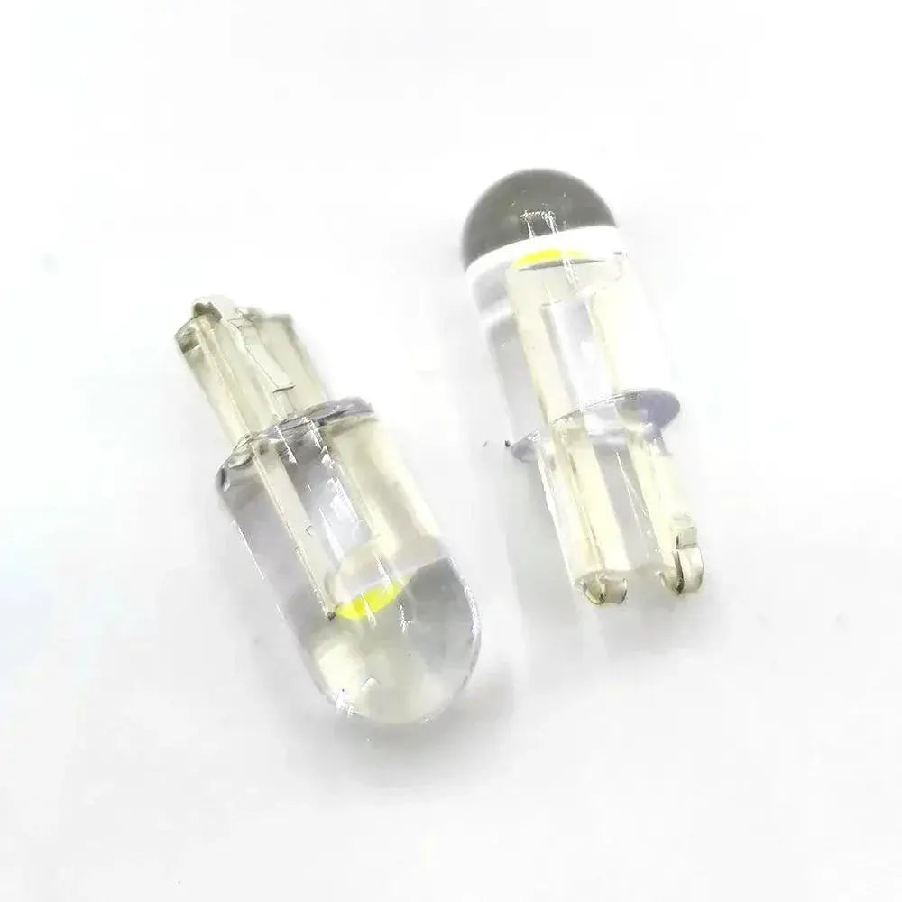 W5W LED T10 Car Light COB Glass 6000K White Lamp For Cars