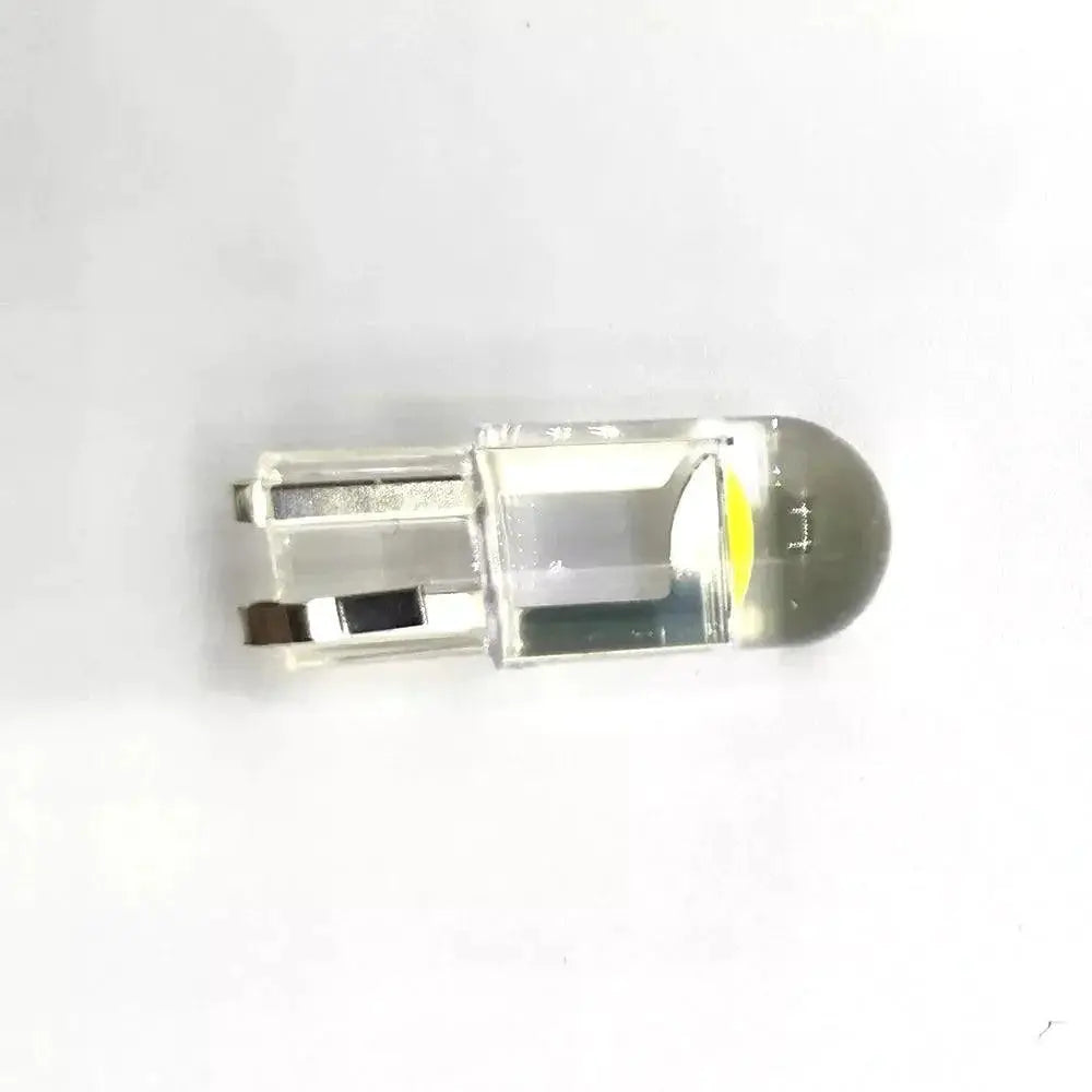 W5W LED T10 Car Light COB Glass 6000K White Lamp For Cars