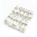 2021 W5W Led T10 Car Light COB Glass 6000K White Lamp