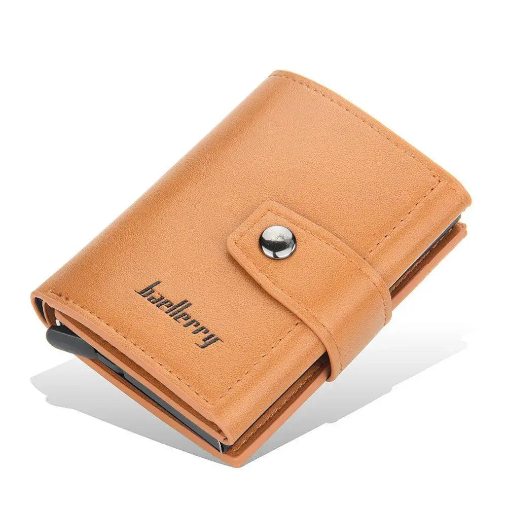 Mens RFID Slim Leather Card Wallet High Quality Mini Wallet