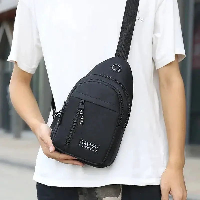2023 Multifunctional Oxford Chest Bag Waterproof Sling