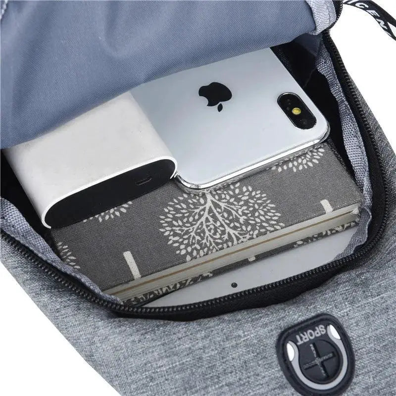2023 Multifunctional Oxford Chest Bag Waterproof Sling