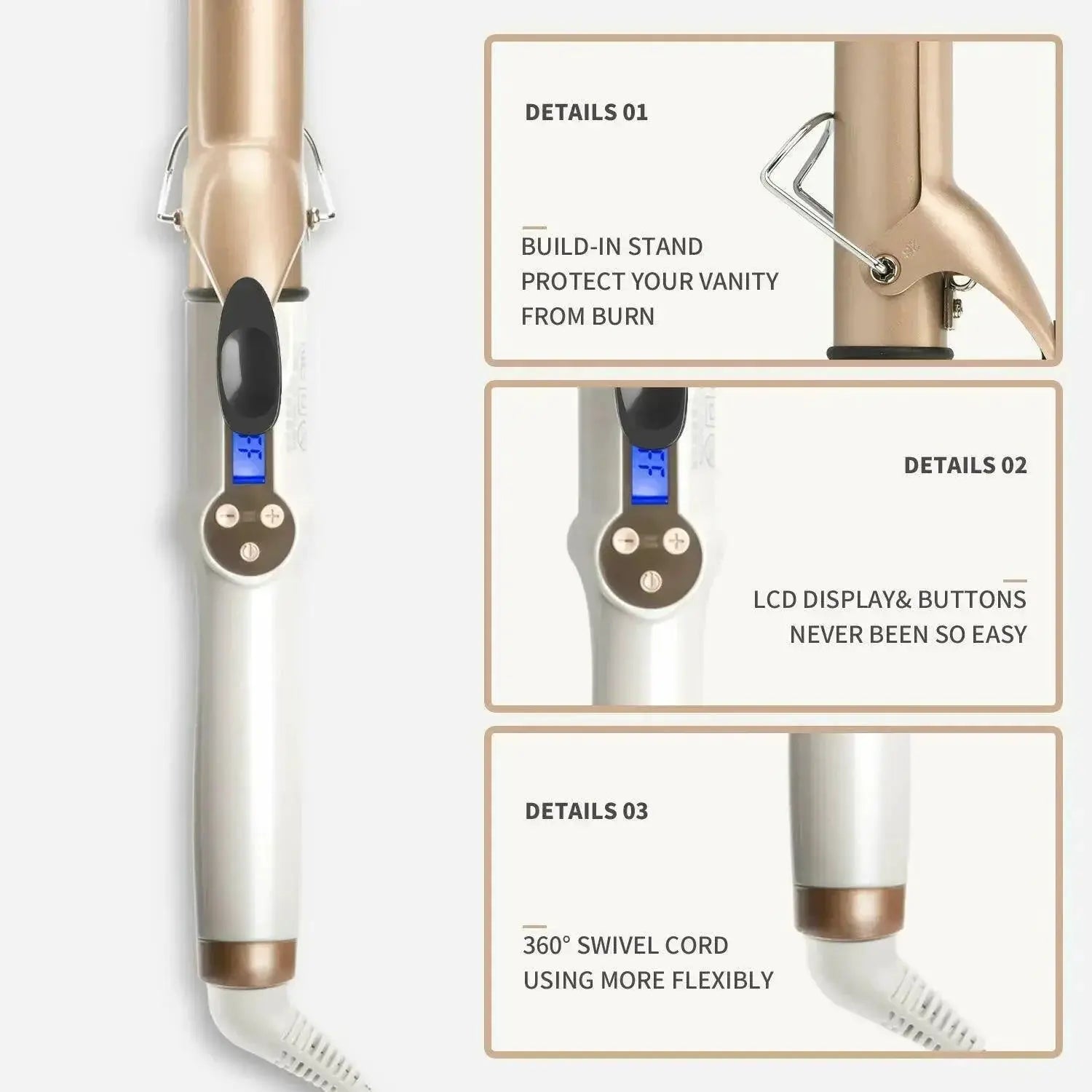 2023 Tourmaline Ceramic Hair Curler For Perfect Curls