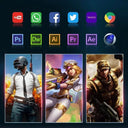 2024 New Global Laptop 15.6 2TB SSD Windows 11 Pro PC