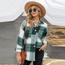 Breathable Plaid Shirt for Casual Wear