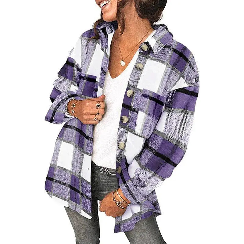 Diramon 2024 Spring Fall Easiest to Match Long Sleeve Shirt