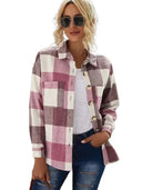 Breathable Plaid Shirt for Casual Wear