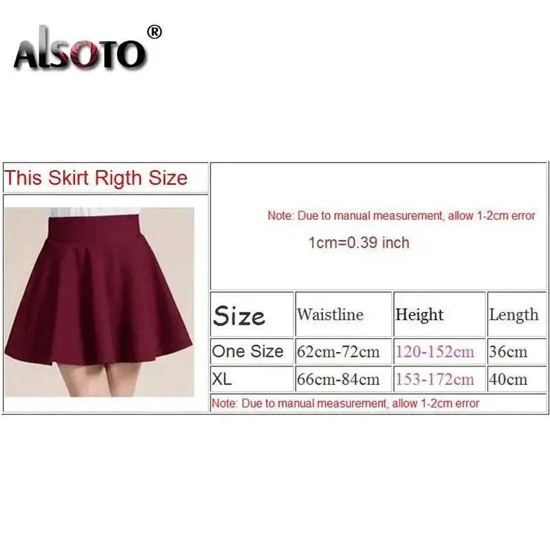 Summer Sexy Korean Mini Skirt Women High Elastic Waist - OurLum.com