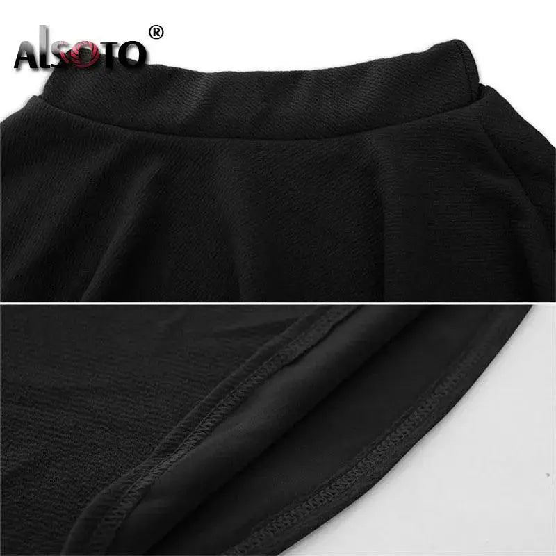 Summer Sexy Korean Mini Skirt Women High Elastic Waist - OurLum.com
