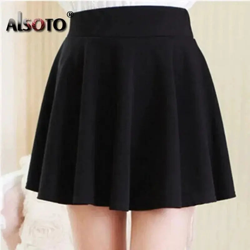 Summer Sexy Korean Mini Skirt Women High Elastic Waist - OurLum.com