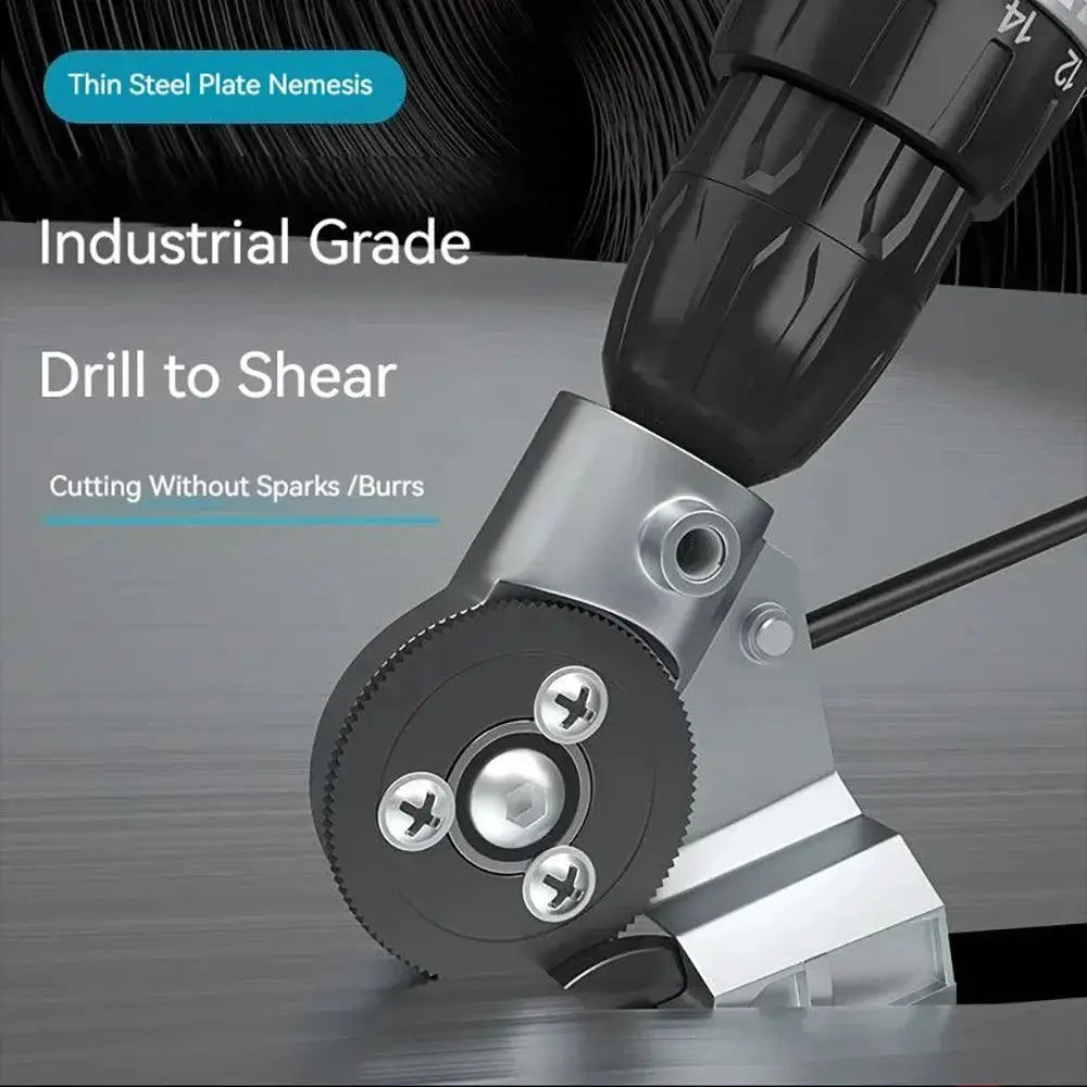 Universal Electric Drill Shear Plate Cutter Tool for Metal