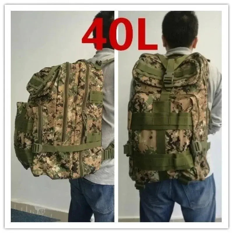 20L/40L Outdoor Tactical Backpack for Camping Gear