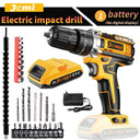 21V Cordless Drill Set with 23 Accessories for DIY Use