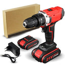 21V Cordless Electric Screwdriver & Impact Drill Mini Tool