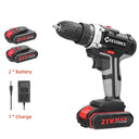 21V Cordless Impact Drill 3-in-1 Electric Screwdriver