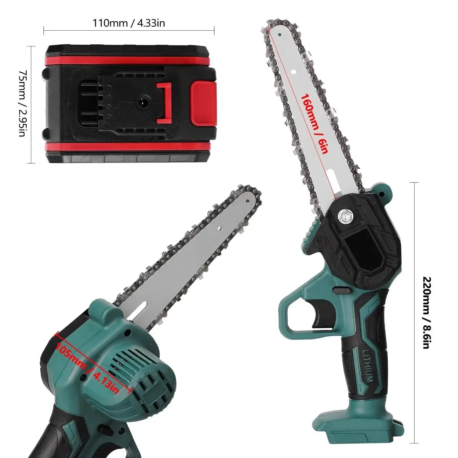 21V Electric Pruning Saw For Efficient Tree Pruning
