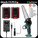 21V Portable Mini Electric Pruning Saw Rechargeable Chainsaw