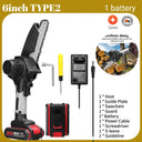 21V Portable Mini Electric Pruning Saw Rechargeable Chainsaw