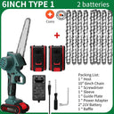 21V Portable Mini Electric Pruning Saw Rechargeable Chainsaw