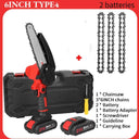 21V Portable Mini Electric Pruning Saw Rechargeable Chainsaw