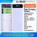 22.5W Quick Charge PD 3.0 Type C Power Bank Case