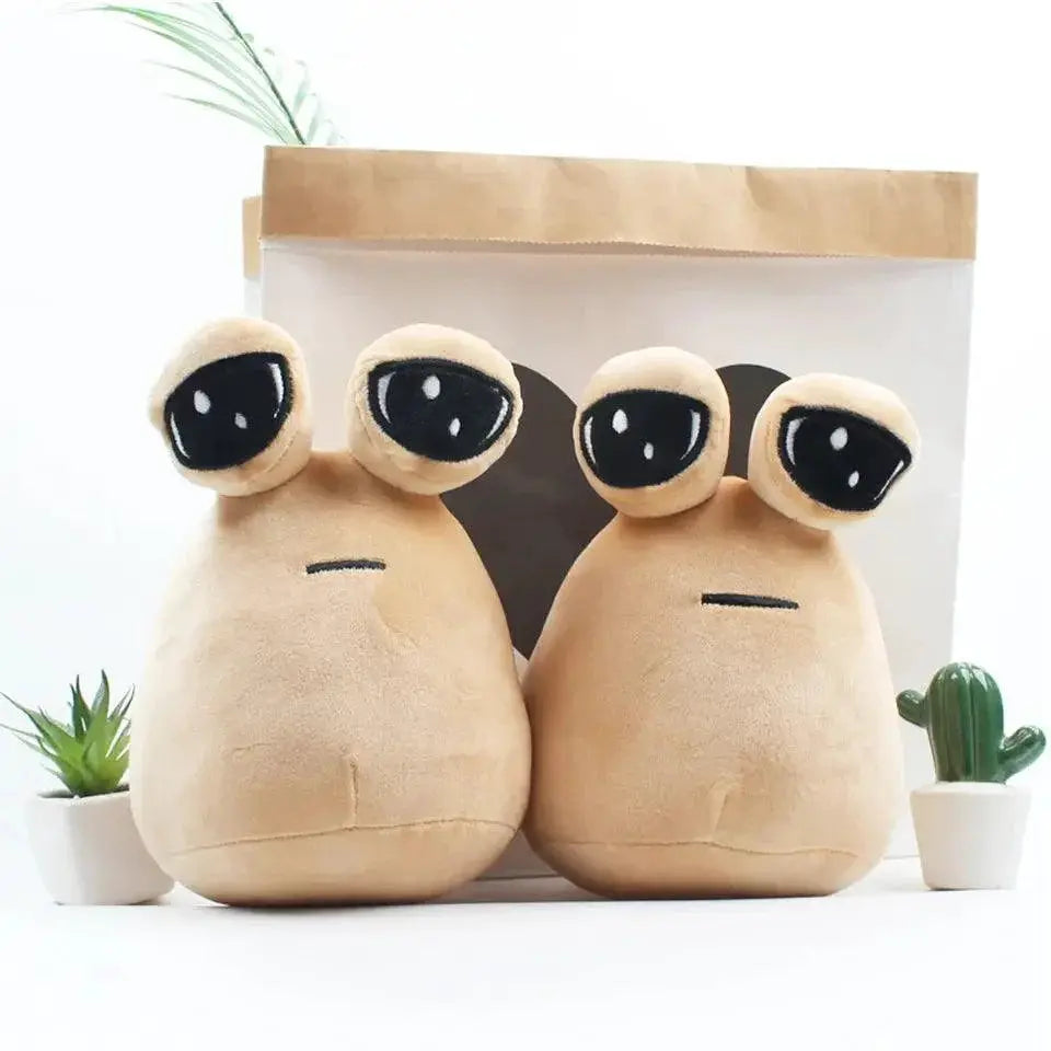 22cm My Pet Alien Pou Plush Toy CE Certified Stuffed Animal