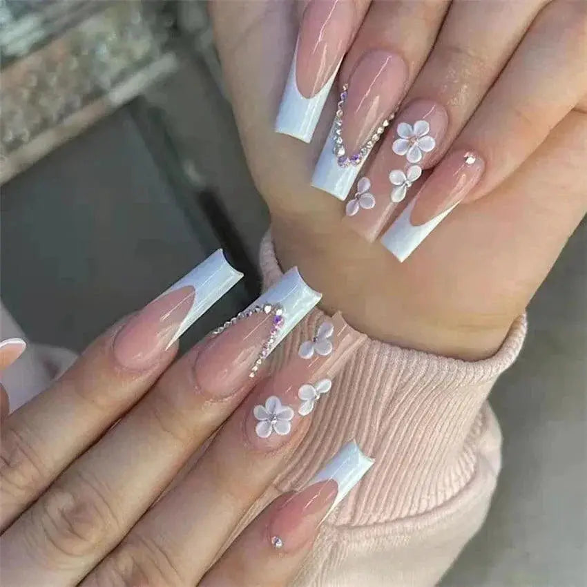 24 Piece Acrylic False Nails Set for Women Express Style