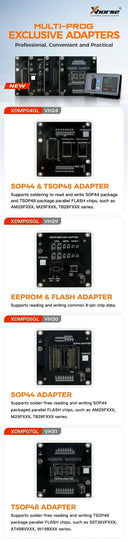 XDMP Adapters for Locksmiths Boost EEPROM