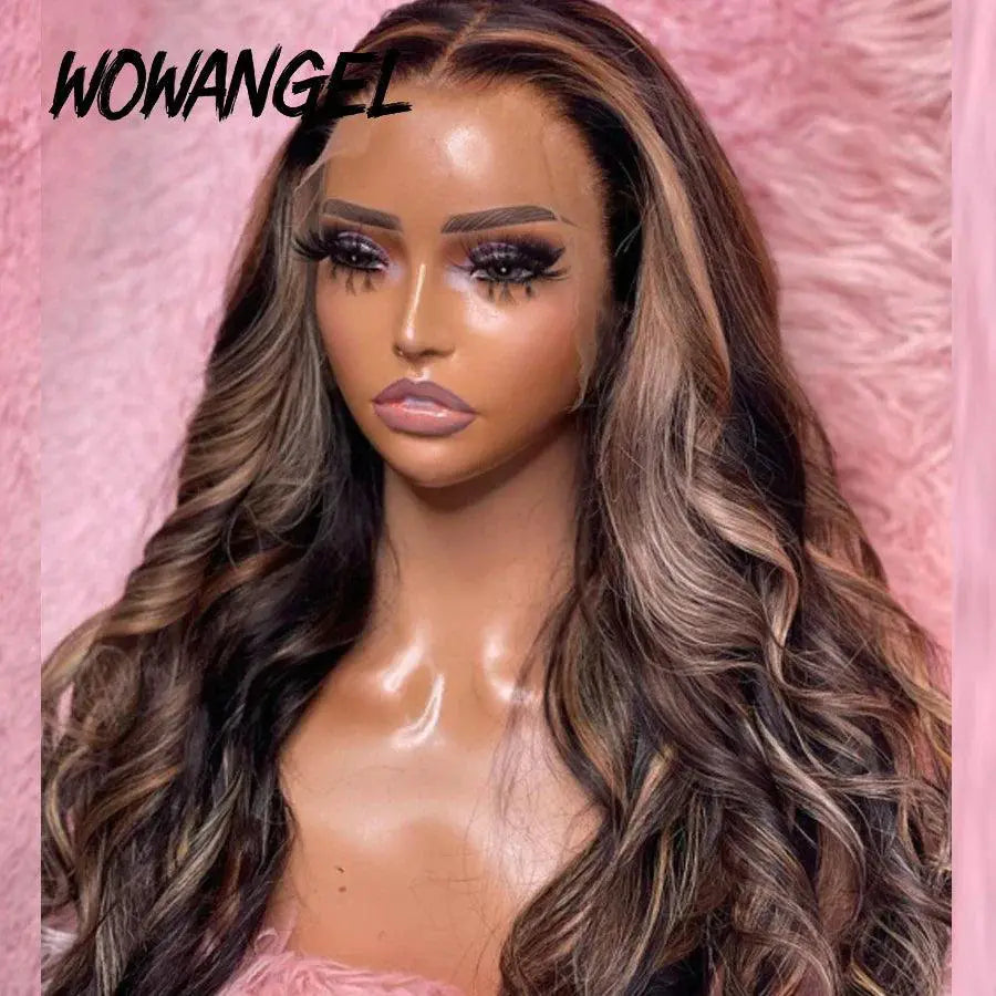 250 Density HD Lace Frontal Body Wave Wig Pre Plucked
